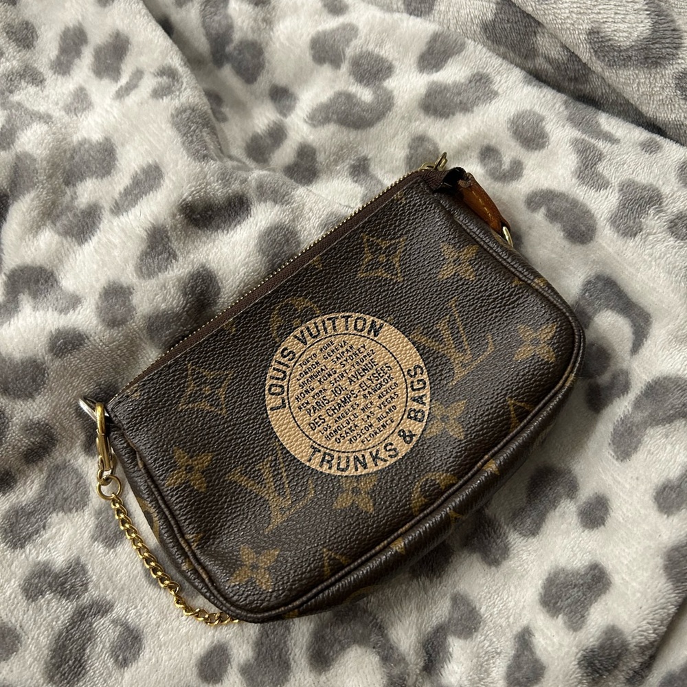 Louis Vuitton Brown Monogram Clutch